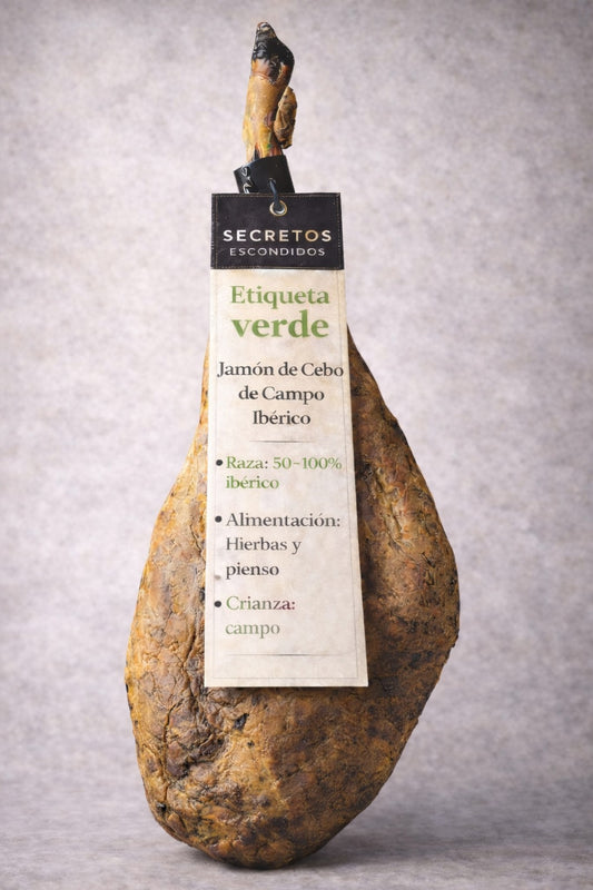 Jamón Ibérico de Cebo Campo 50% / 75% raza ibérica – Dehesa Extremeña